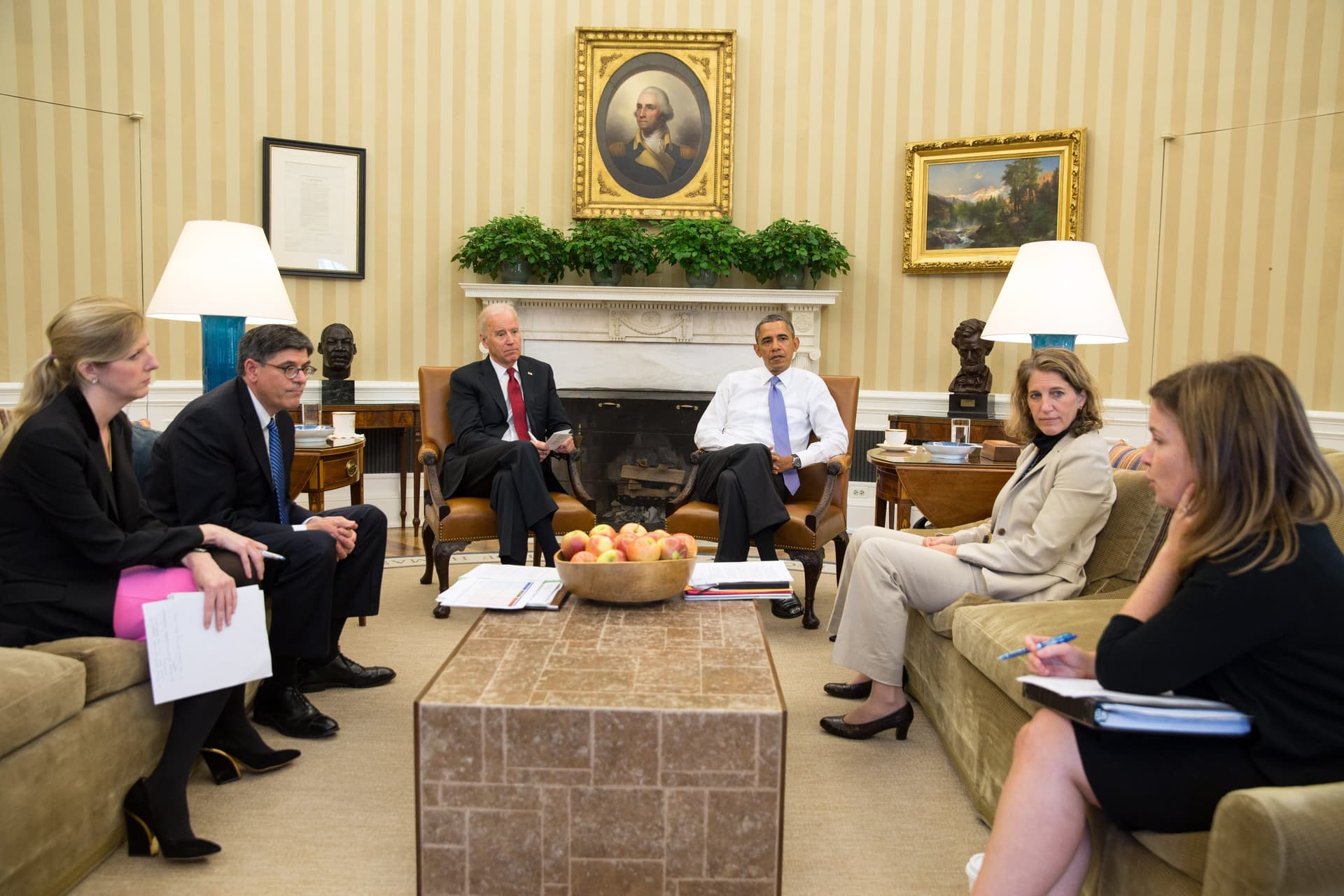 Kathryn Ruemmler with President Obama