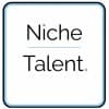 Niche Talent. logo